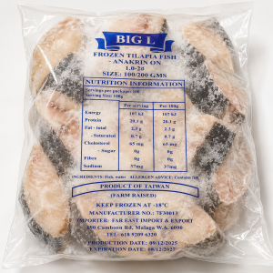 Big L Frozen Tilapia Fish Steaks